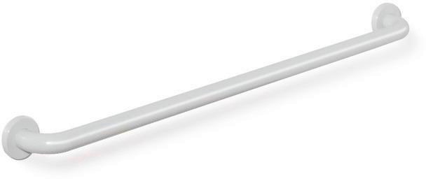 HEWI Haltegriff Serie 801 90 mm tief, d= 33 mm Achsmaß 1100 mm stahlblau