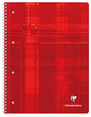 Clairefontaine Collegeblock DIN A5 kariert 90g/m² farbig sortiert (freie Farbauswahl nicht möglich) 80 Bl.