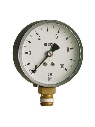 AFRISO Manometer RF 80, G 1/2Z B, radial, 0/10 bar