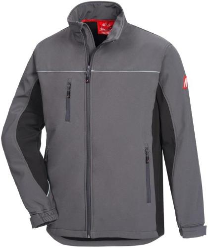 NITRAS Softshelljacke MOTION TEX LIGHT Größe 2XL grau