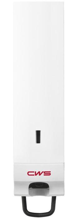 CWS Seifencremespender Paradise Cream Slim mit Panel, weiß mit Panel, weiß Kunststoff weiß