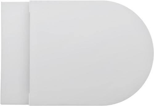 LAUFEN Wand-WC Pack KARTELL spülrandlos, Tiefspüler weiß LCC verdeckte Befestigung