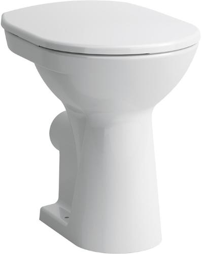 LAUFEN Stand-WC PRO Tiefspüler, 6 Liter weiß Tiefspüler, 6 l, erhöht, Abgang waagerec