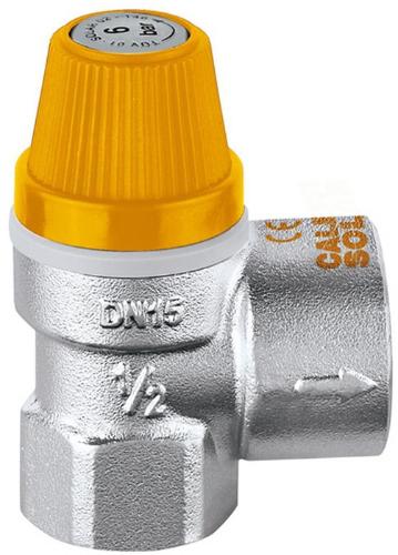 Caleffi Solar-Sicherheitsventil 253 1/2Zoll x 6 bar 1/2Zoll x 6 bar