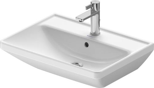 Duravit Waschtisch D-Neo 600x440mm weiß 1 Hahnloch, mit Überlauf