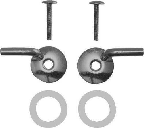 Duravit Scharnierpaar Ersatzteile verchromt ohne SoftClose