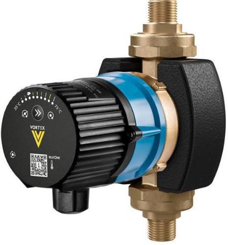 Vortex Brauchwasserpumpe BlueOne 155 V ERT mit Verschr. 1/2Z / LF15, mit Regelthermostat