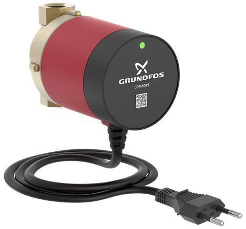 Grundfos Zirkulationspumpe COMFORT 230 V, Rp 1/2Zoll, 80 mm UP 15-14 B PM DE
