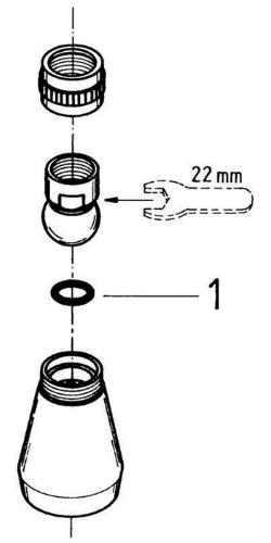 GROHE Kopfbrause RELEXA PLUS 50 Relexa Plus d= 48mm chr 0 mm rund