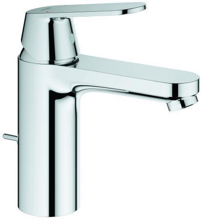 GROHE Waschtisch-Einhandhebelmischer Eurosmart Cosmopolitan Zugstangen-Ablaufgarnitur 1 1/4Zoll chrom DN 15, mittelhohe Ausführung