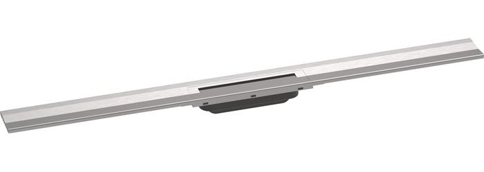 hansgrohe Duschrinne RainDrain Flex edelstahl gebürstet 1000mm kürzbar, zur Wandmontage