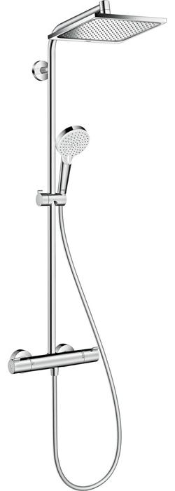 hansgrohe Showerpipe CROMETTA E 240 chrom mit Thermostat