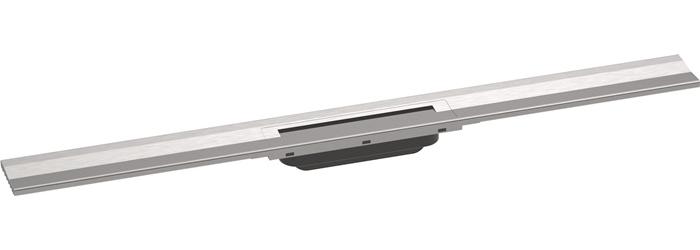 hansgrohe Duschrinne RainDrain Flex edelstahl gebürstet 900mm kürzbar, zur Wandmontage