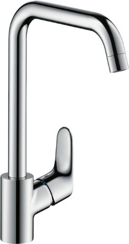 hansgrohe Einhebel-Spültischmischer FOCUS chrom 1jet