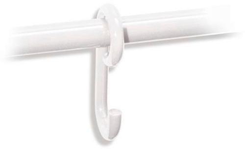 HEWI Garderobenhaken Serie 477 verschiebbar signalweiß