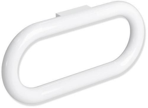 HEWI Handtuchring Serie 477 schwenkbar, d= 28 mm signalweiß