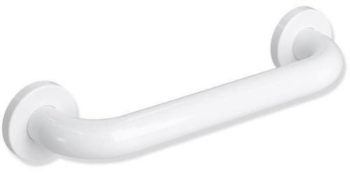 HEWI Haltegriff Serie 801 90 mm tief, d= 33 mm Achsmaß 400 mm signalweiß