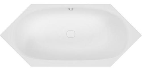 HOESCH Sechseck-Badewanne iSensi 1900 x 900 x 450 mm weiß
