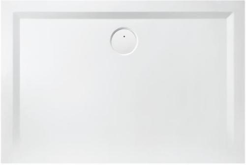 HOESCH Mineralguss-Duschwanne Muna 1100x900x30mm weiß 1100 x 900 x 30 mm weiß