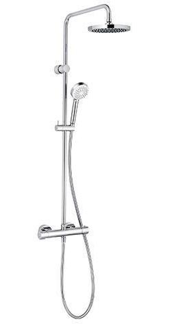 Kludi Thermostat-Dual-Shower-System LOGO NEO 68094, DN 15 chrom chrom