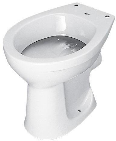 Geberit Stand-WC PARIS Flachspüler Flachspüler weiß