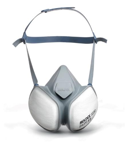 MOLDEX Atemschutzhalbmaske CompactMask 523001 EN 405:2001 + A1:2009
