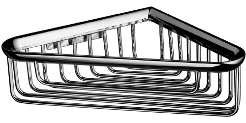 EMCO Eckschwammkorb system 2 tief, verdeckte Wandbefestigung, abnehmb chrom
