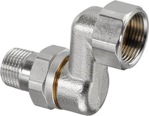 Oventrop S-Anschlussverschraubung flachdichtend DN 15, 3/4Zoll AG x 3/4Zoll ÜM flachdichtend