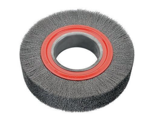 osborn Rundbürste Ø 250 mm Bohrung Ø100 mm Drahtstärke 0,5 mm Stahldraht ohne Achsscheiben 3600 min-¹