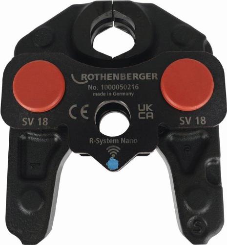 ROTHENBERGER Pressbacke ROMAX NANO iJAW 32 kN Nennweite 18 mm Typ SV Spezialstahl passend zu ROMAX NANO
