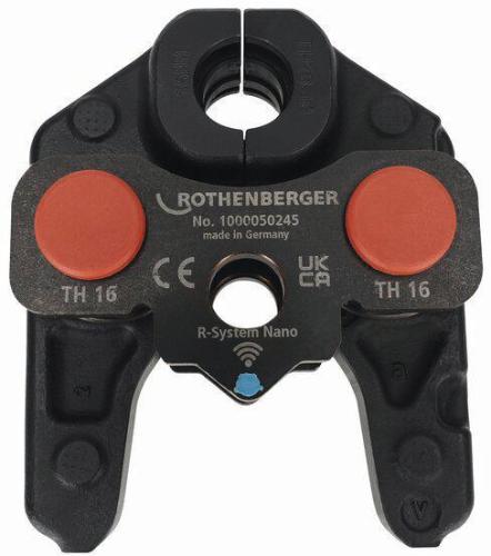 ROTHENBERGER Pressbacke ROMAX NANO iJAW 32 kN Nennweite 16 mm Typ TH Spezialstahl passend zu ROMAX NANO