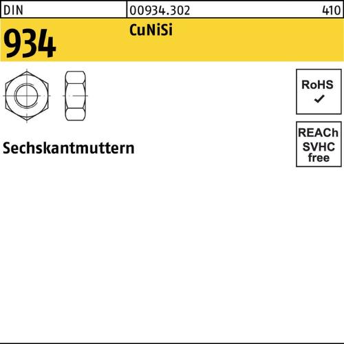 Reyher Sechskantmutter DIN 934 M 12 CuNiSi