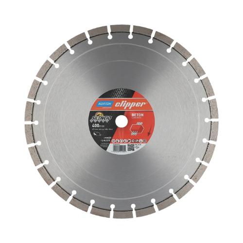 NORTON CLIPPER Diamanttrennscheibe Extreme Silencio Ø 400 mm für Trennschleifer 4800 min-¹ Segmenthöhe 15 mm