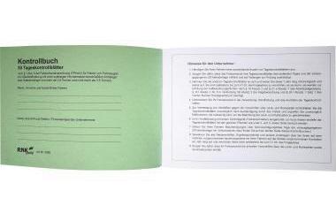 RNK VERLAG Fahrtenbuch DIN A5 quer grün 32 Bl. DIN A5 quer grün 32 Bl.