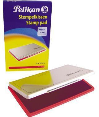 Pelikan Stempelkissen 1 Gummistempel Polymerstempel 160 x 90 mm (B x H) rot