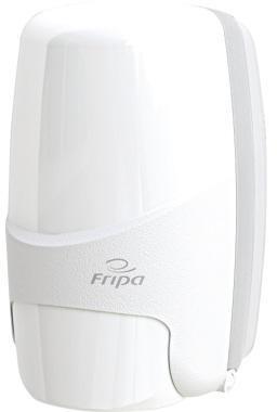 FRIPA Seifenspender Flüssigseife 2340017 2340015 12,8 x 20,9 x 12,9 cm (B x H x T) 0,5l Kunststoff weiß