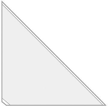 VELOFLEX Selbstklebetasche VELOCOLL® 17 x 17 cm (B x H) Polypropylen glasklar 8 St./Pack.