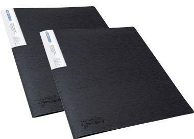 RAPESCO Sichtbuch Germ-SavvyT DIN A4 Polypropylen schwarz 20 Hüllen 2 St./Pack.