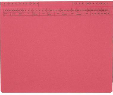 SOLDANPLUS Hängehefter CLASSIC DIN A4 320g/m² Karton rot