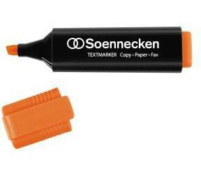 Soennecken Textmarker 2-5mm orange Keilspitze 2-5mm orange Keilspitze