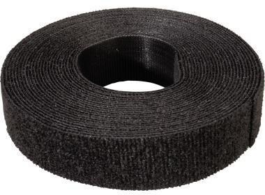 Neutralware Klettband 20 mm x 5 m (B x L) nicht selbstklebend schwarz