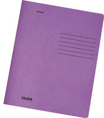 FALKEN Schnellhefter DIN A4 240g/m² Manilakarton recycelt lila