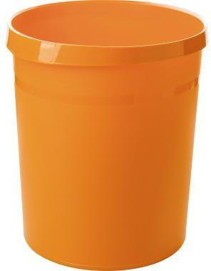 HAN Papierkorb GRIP 31,2 x 35 cm (D. x H) 18l Polypropylen Farbe: orange 1 Sortierfach