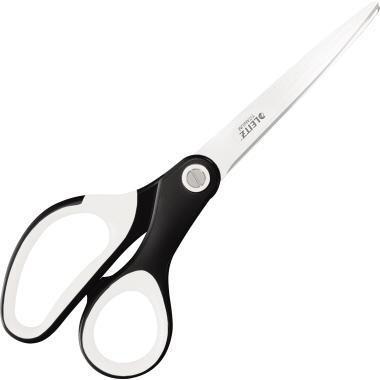 Leitz Universalschere WOW 205mm Rechtshänder Edelstahl titanbeschichtet schwarz