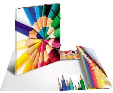 HERMA Sammelmappe DIN A3 Karton mehrfarbig 3 St./Pack.