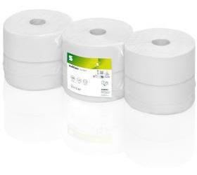 SATINO BY WEPA Toilettenpapier Comfort 2-lagig Papier 100 % recycelt hochweiß 1.520 Bl./Rl. 6 Rl./Pack.