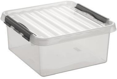 Sunware Aufbewahrungsbox the q-line 40 x 18 x 40 cm (B x H x T) 18l Kunststoff transparent