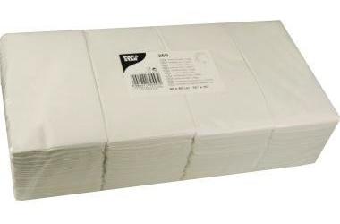 PAPSTAR Serviette 40 x 40 cm (B x L) weiß 250 St./Pack.