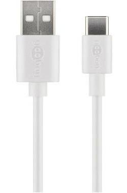 Goobay USB-Kabel ® 1m weiß ® 1m weiß
