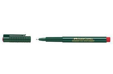 Faber Castell Fineliner FINEPEN 1511 0,4mm rot FINEPEN 1511 0,4mm rot